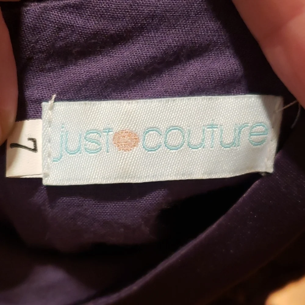 Just Couture Girls Petal Sleeve Dress